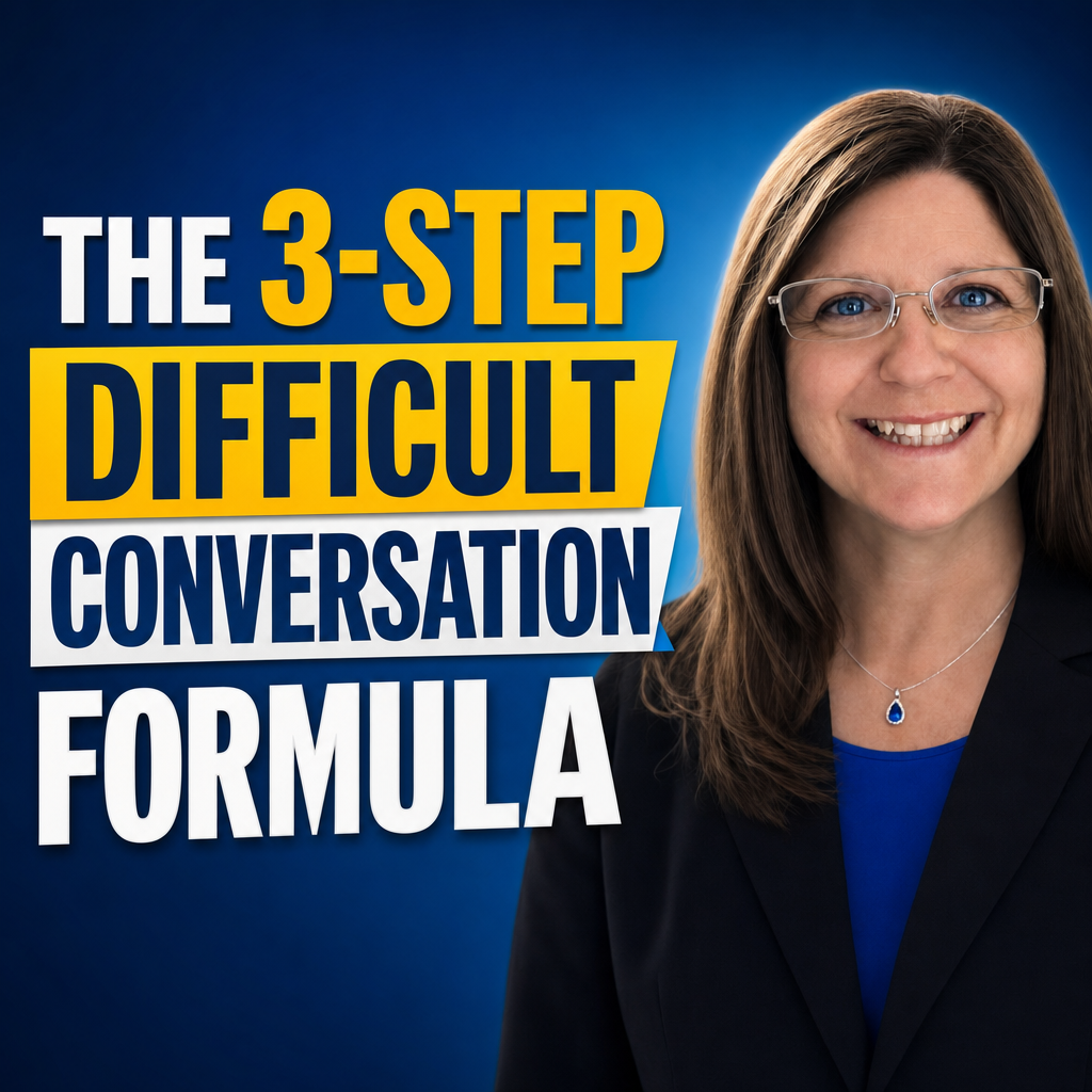 The 3‑Step Difficult Conversation Formula